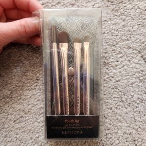 Sephora touch up eye brush set brand new